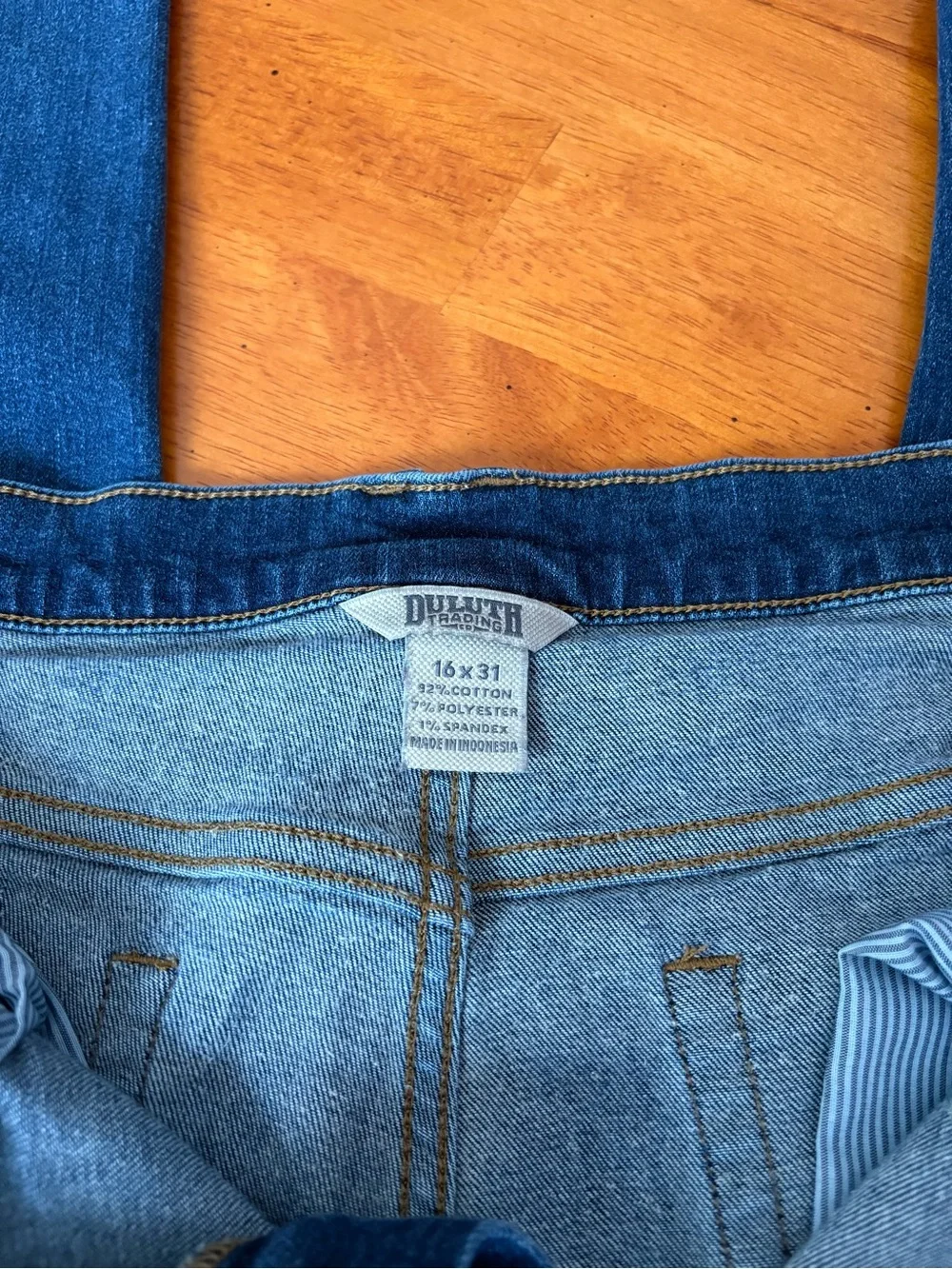Duluth Women’s Straight Leg Jeans – Size 16
